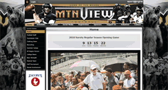 Desktop Screenshot of mtnviewfootball.com